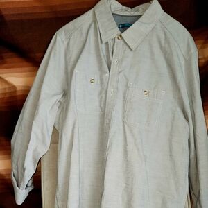 The North Face Blue and Black Shirt